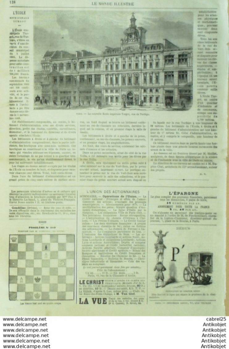 Le Monde Illustré 1869 N°645 Maréchal Niel Marseille (13) Chalons (51) Reims (51) - 1850 - 1899