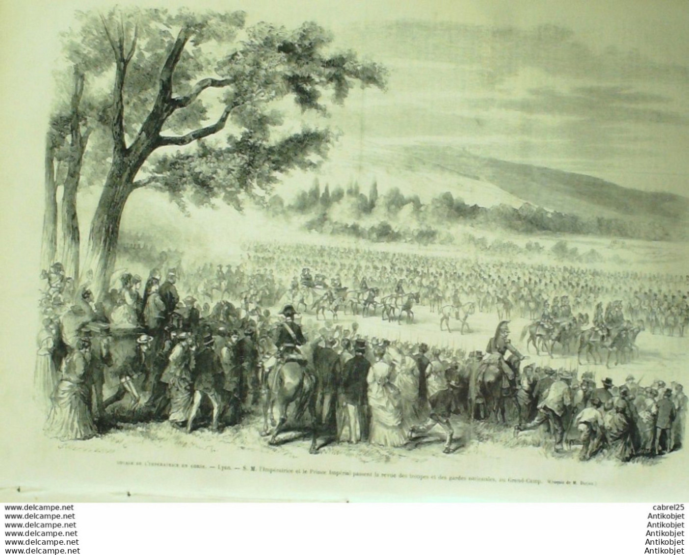 Le Monde illustré 1869 n°647 Lyon (69) Allemagne Hambourg Angleterre Londres Toulon (83) Pays Bas Amsterdam