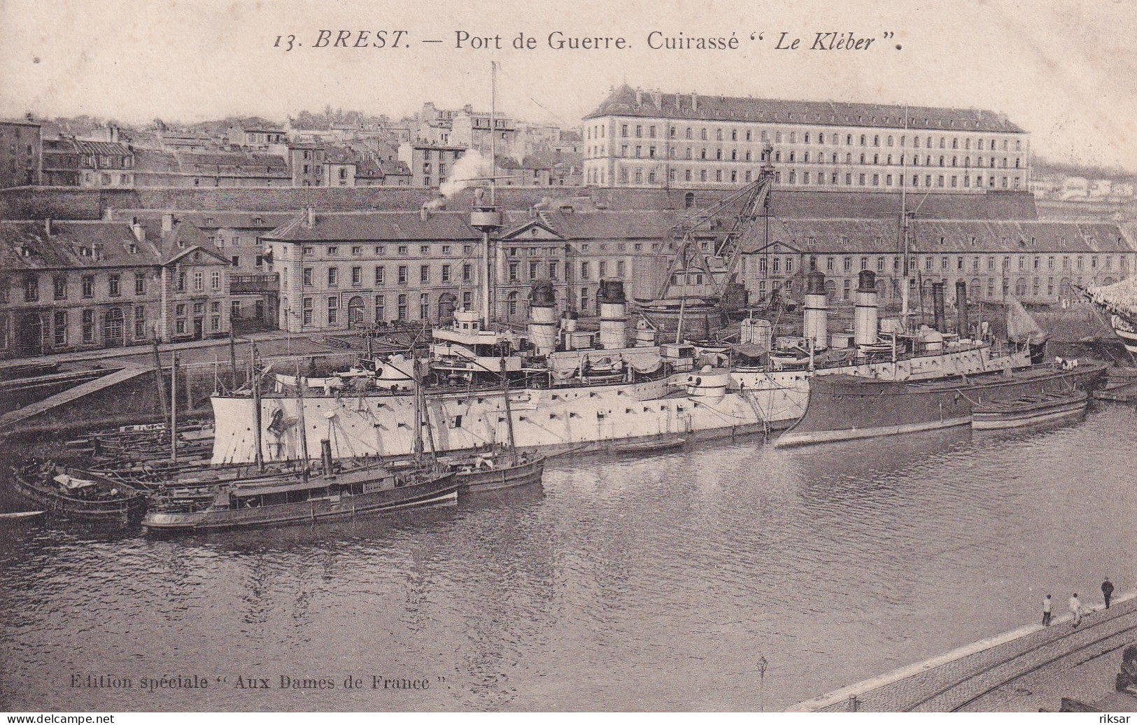 BREST(BATEAU DE GUERRE LE KLEBER) - Brest