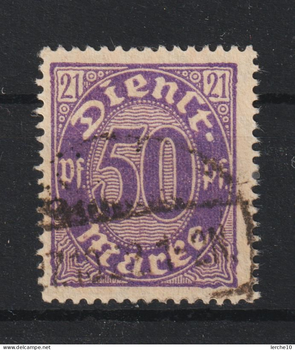 MiNr. D 21 I Gestempelt, Geprüft (0399) - Used Stamps