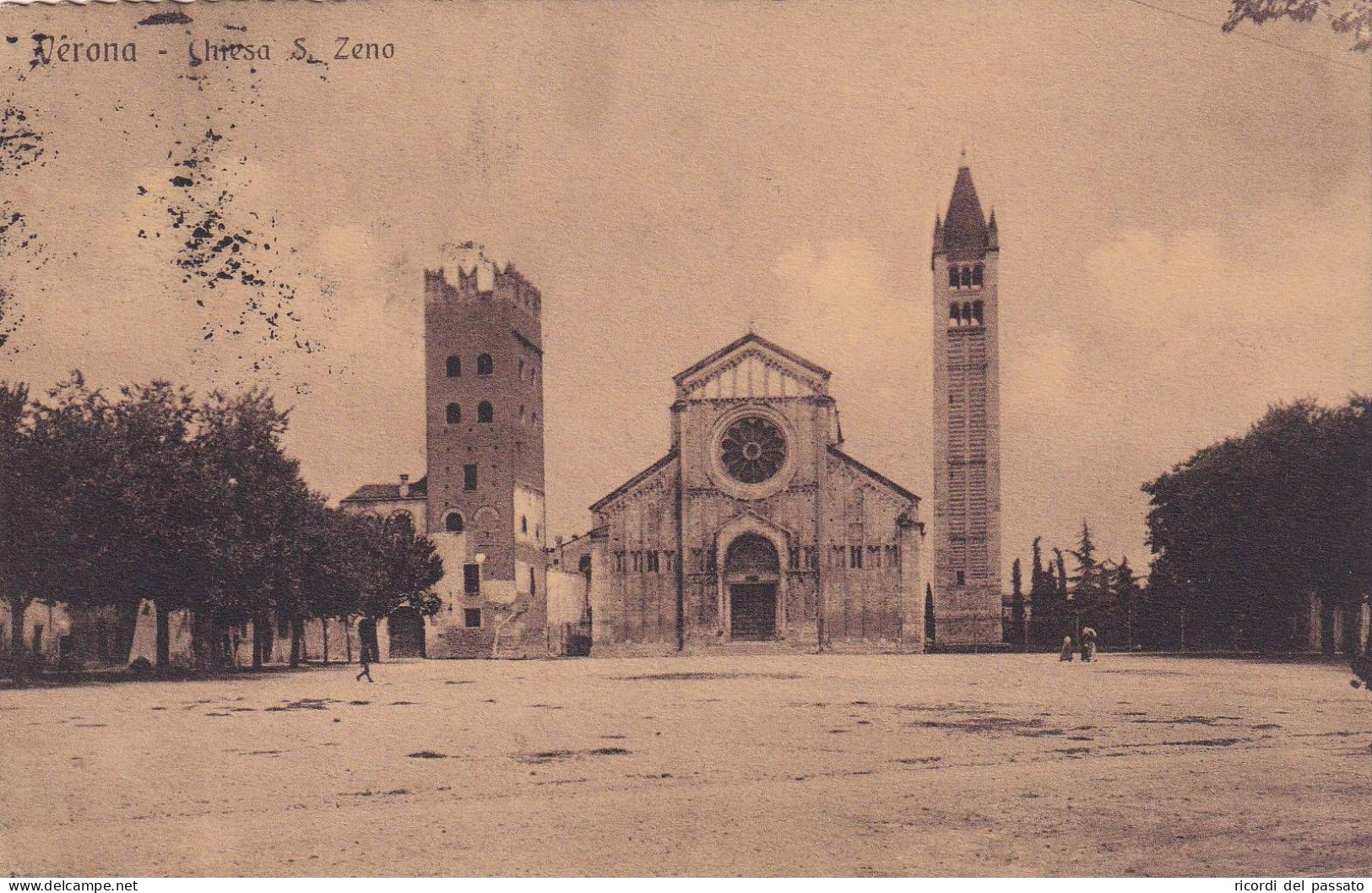Cartolina Verona - Chiesa San Zena - Verona