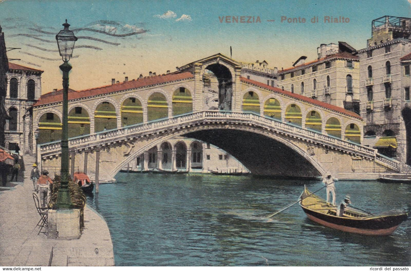 Cartolina Venezia - Ponte Di Rialto - Venezia (Venice)