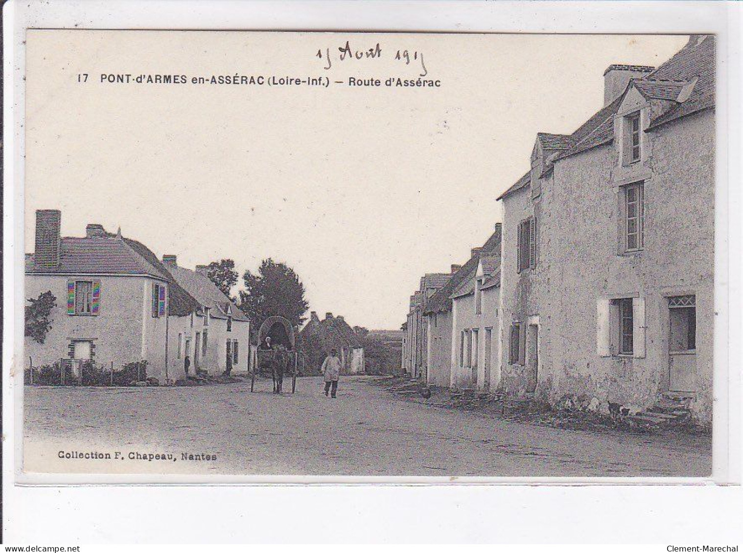 PONT-D'ARMES-en-ASSERAC: Route D'assérac - Très Bon état - Altri & Non Classificati