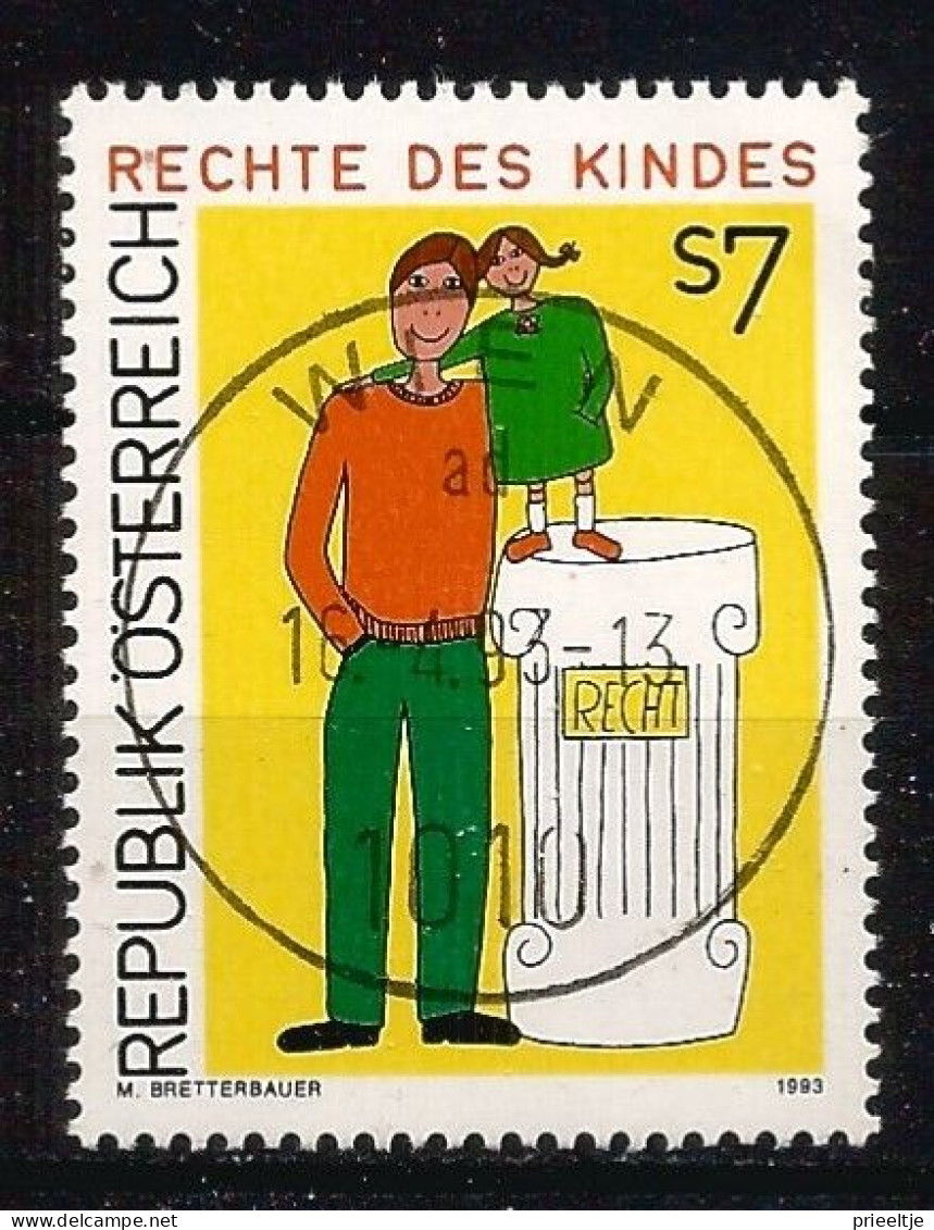 Austria - Oostenrijk 1993 Children's Rights Y.T. 1923 (0) - Used Stamps