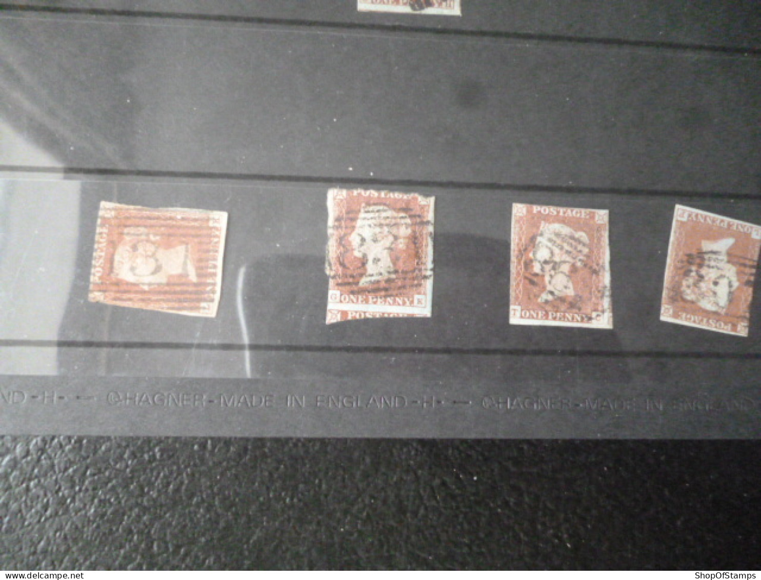 GREAT BRITAIN SG RED PENNY IMPERF Only 1 STAMP [ SELECT ONE AND MENTION ROW AND Stamp L To R] - ....-1951 Vor Elizabeth II.