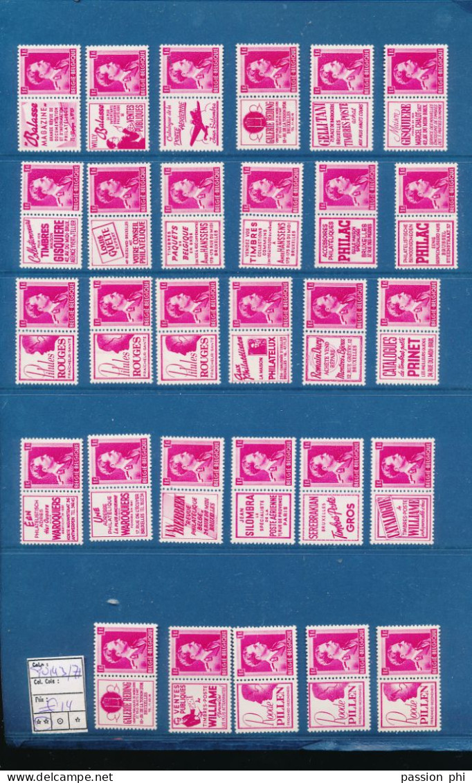 BELGIUM COB PU143/171 MNH - Neufs