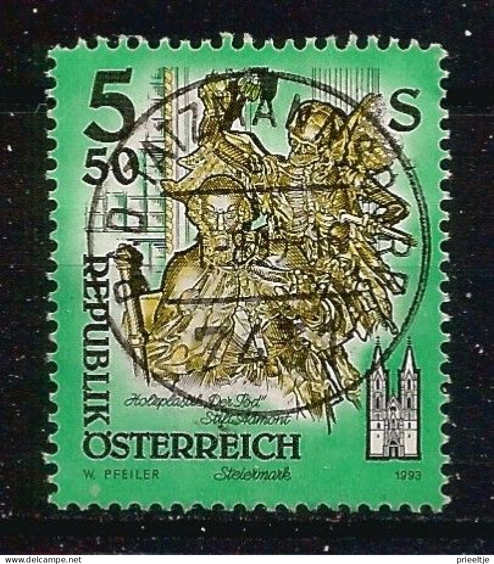 Austria - Oostenrijk 1993 Definitive Y.T. 1924  (0) - Gebraucht