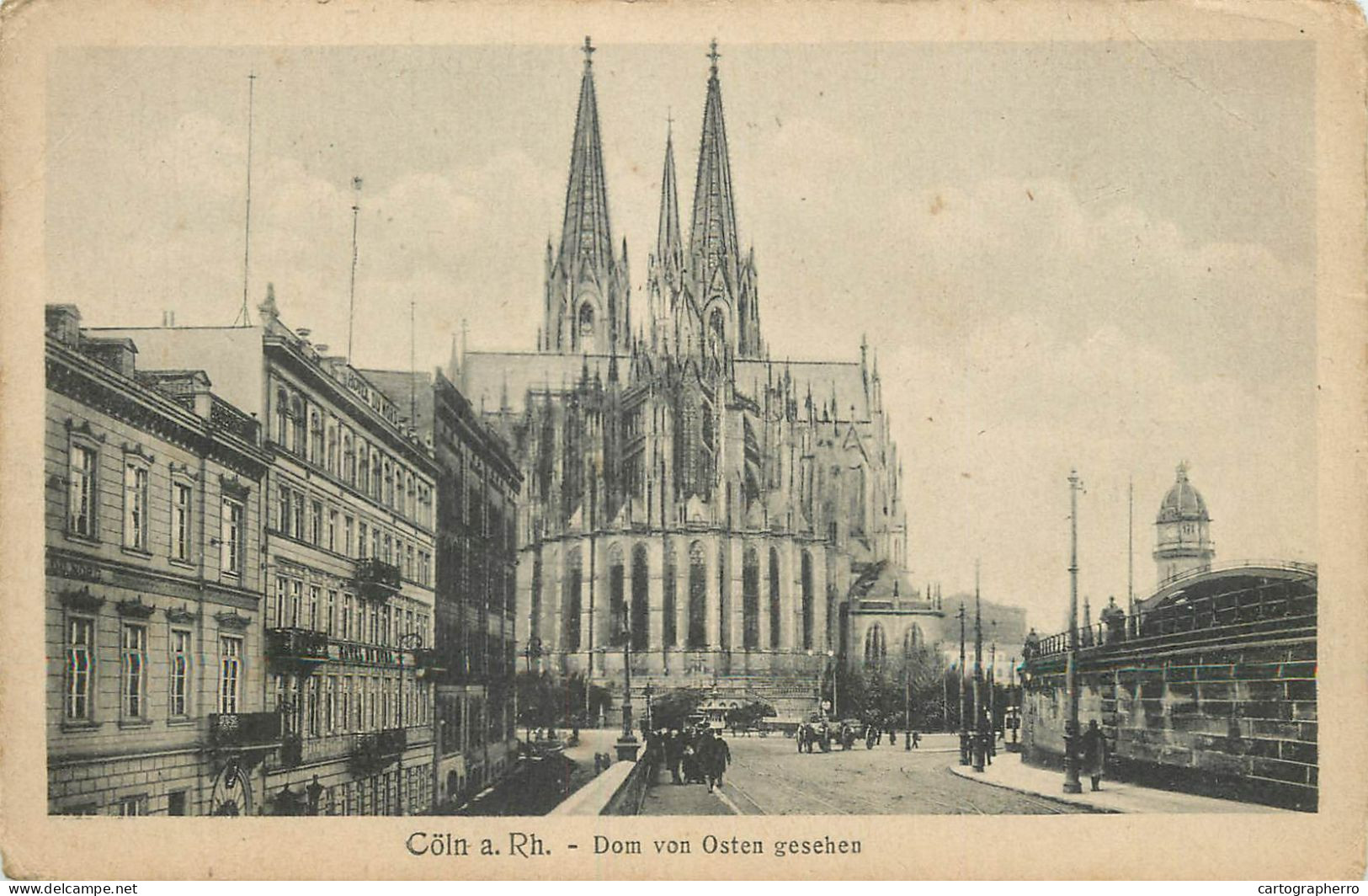 Germany Koln Am Rhein Dom Von Osten Gesehen - Köln