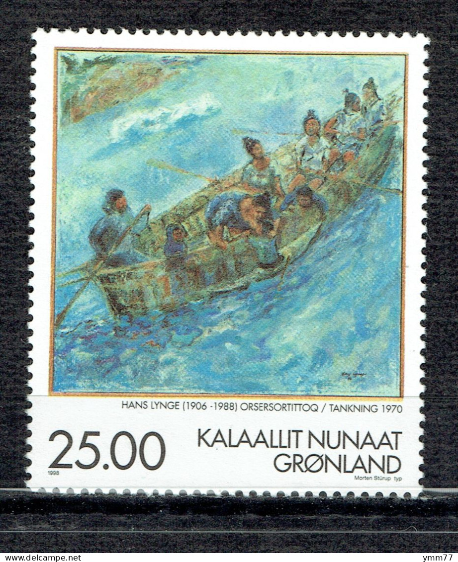 Hommage Au Peintre Hans Lynge : Ravitaillement - Unused Stamps