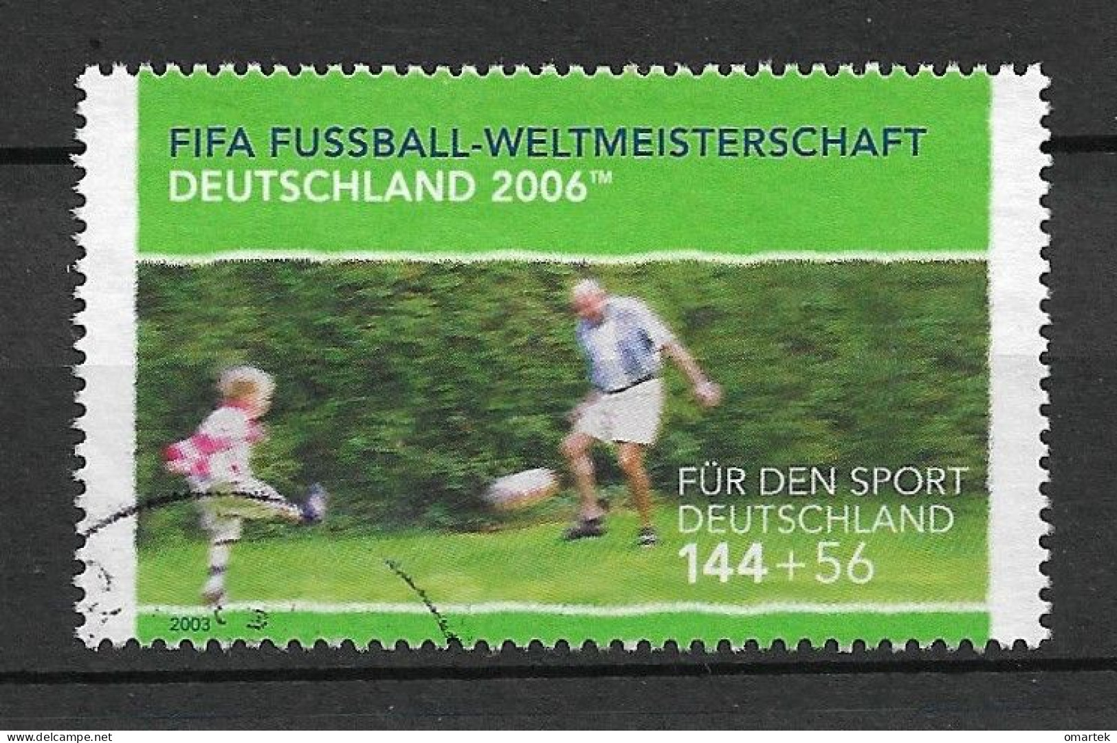Deutschland Germany BRD 2003 ⊙ Mi 2328 FIFA 2006 Fussball Weltmeisterschaft. Training. C2 - Usati