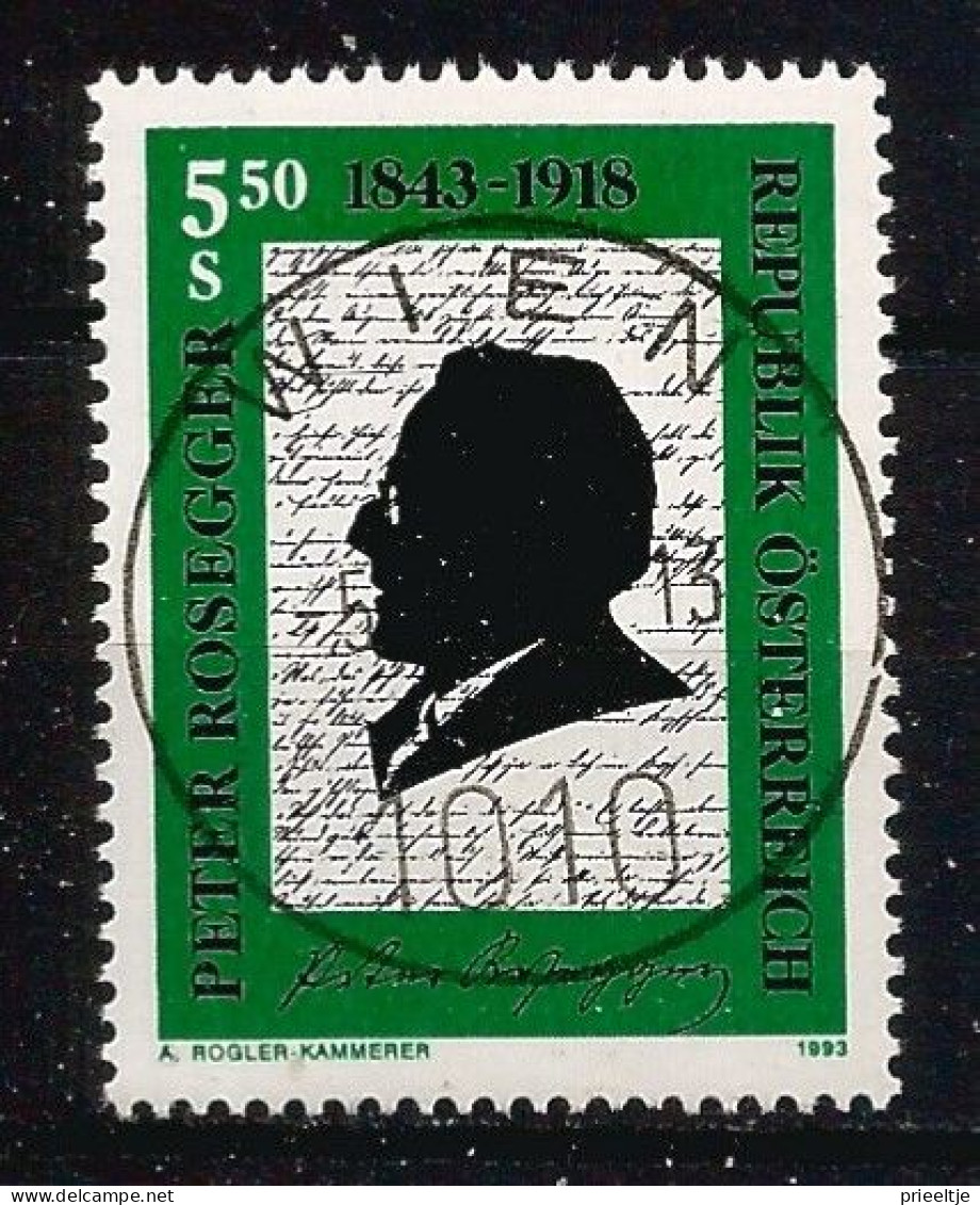 Austria - Oostenrijk 1993 P. Rosegger Y.T. 1925  (0) - Usados