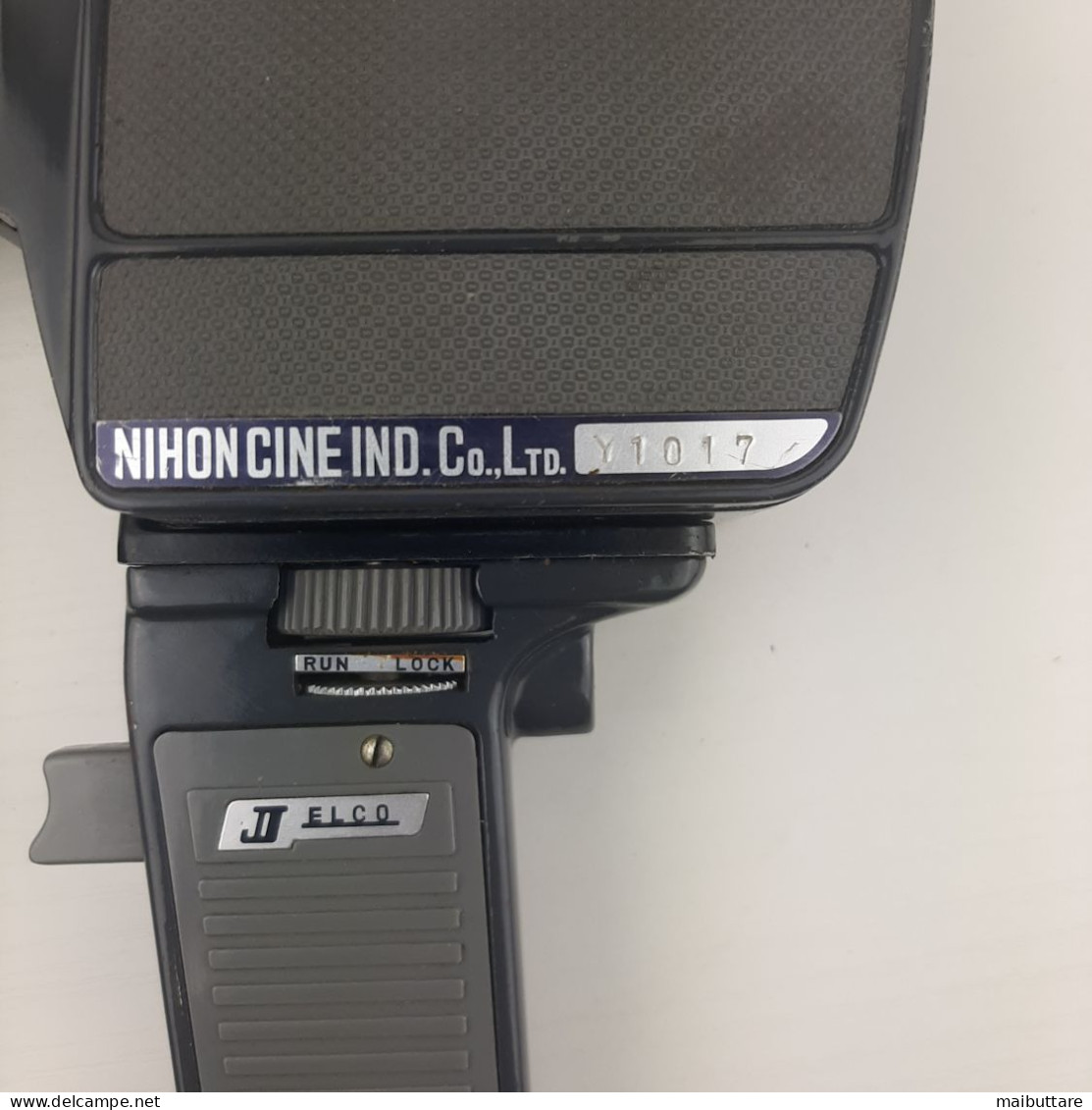 Vecchia Cinepresa JELCO NIHON CINE INDUSTRY CO. LTD AUTO III - BEN CONSERVATA Custodia Originale In Pelle Nera - Film Projectors