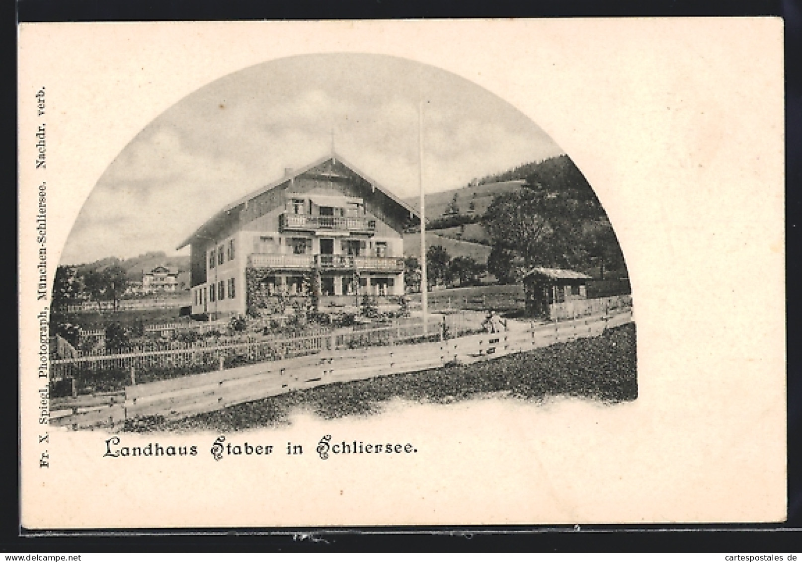 AK Schliersee, Hotel Landhaus Staber Mit Garten  - Schliersee