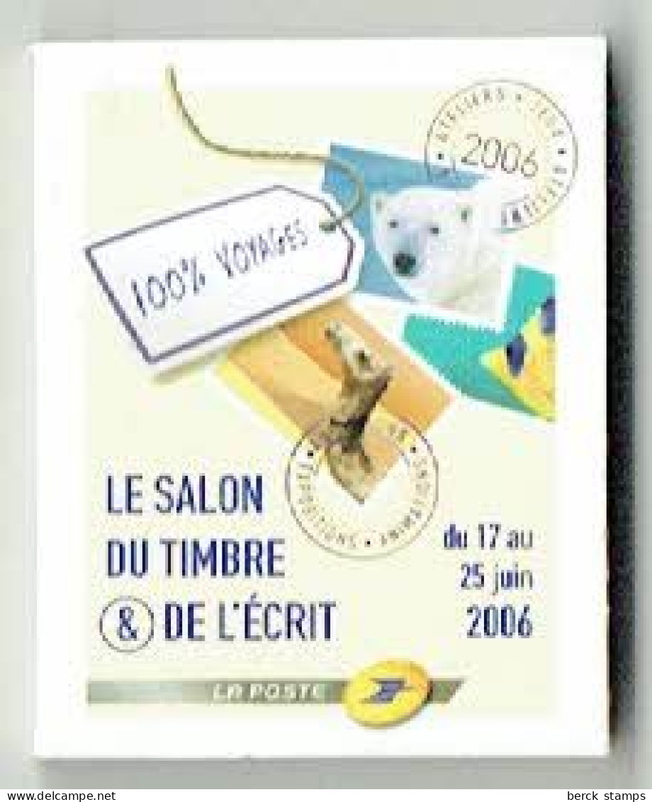 FRANCE - Mini-Livre De L' Inauguration Du " Salon Du Timbre Et De L'écrit " En Juin 2006. Parfait état. - Storia Postale