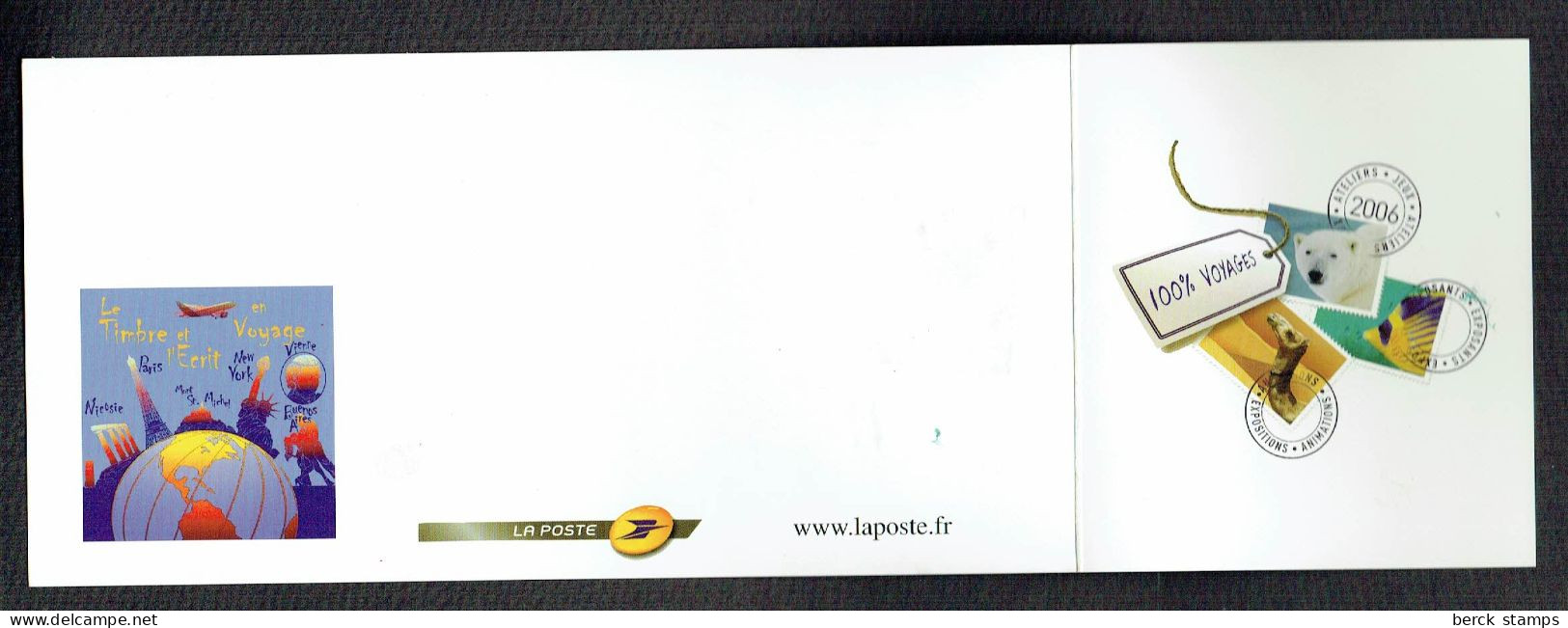 FRANCE - Mini-Livre De L' Inauguration Du " Salon Du Timbre Et De L'écrit " En Juin 2006. Parfait état. - Brieven En Documenten