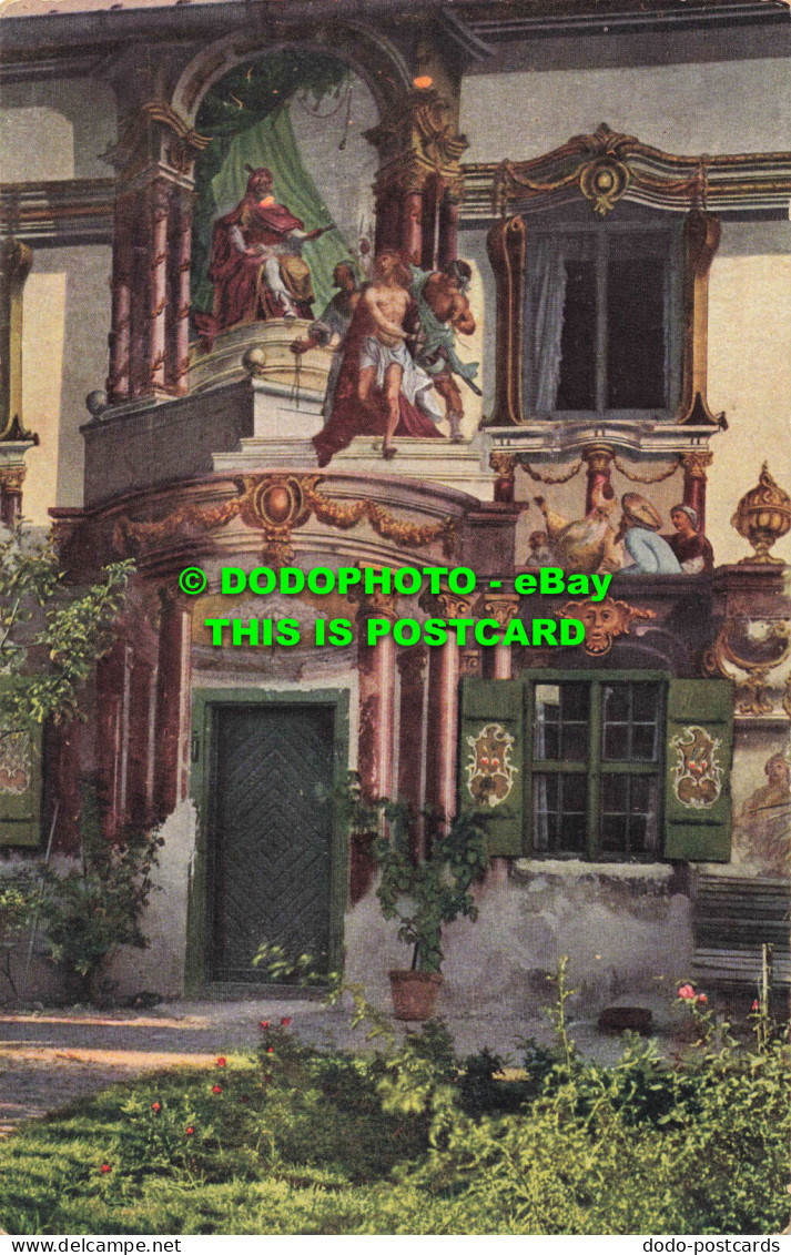 R560513 Oberammergau. Wandgemalde Am Hause Des Hern Dr. Lang. Farben Photos. Hei - Monde