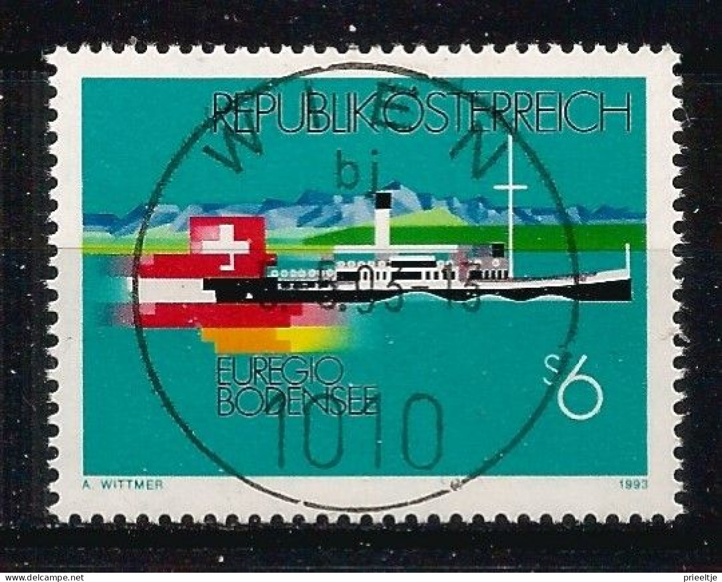 Austria - Oostenrijk 1993 Euregio Bodensee Y.T. 1927  (0) - Oblitérés