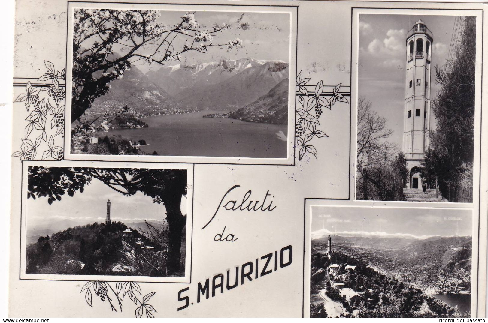 Cartolina San Maurizio ( Como ) Saluti Con Vedutine - Como