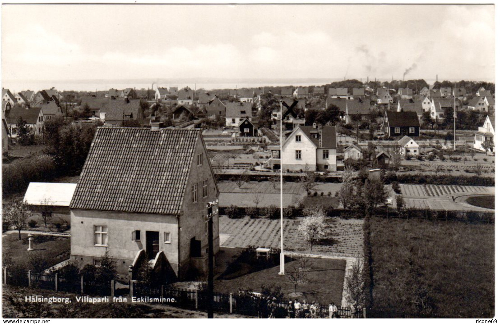 Schweden, Hälsingborg Villaparti Fr. Eskilsminne, Beschriebene Sw-AK - Autres & Non Classés