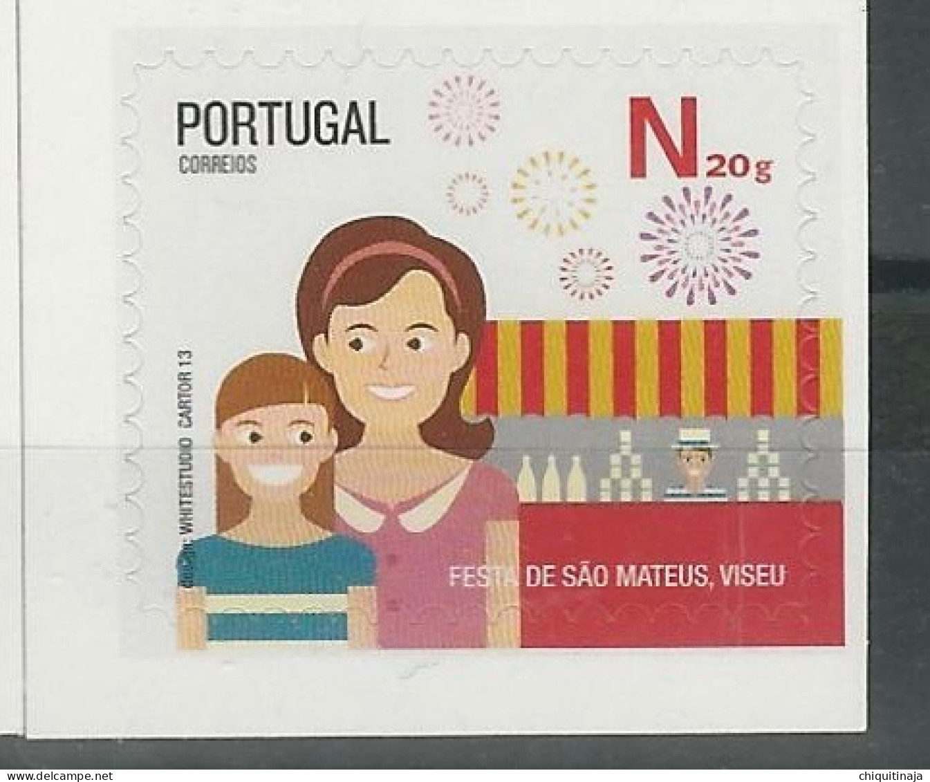 Portugal 2013 “Fiestas” Adhesivo MNH/** - Ungebraucht