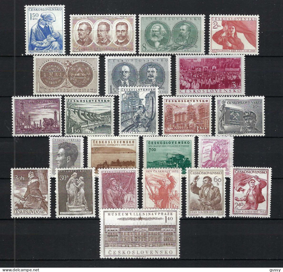 TCHECOSLOVAQUIE Ca.1945-59: Lot De Neufs* - Unused Stamps