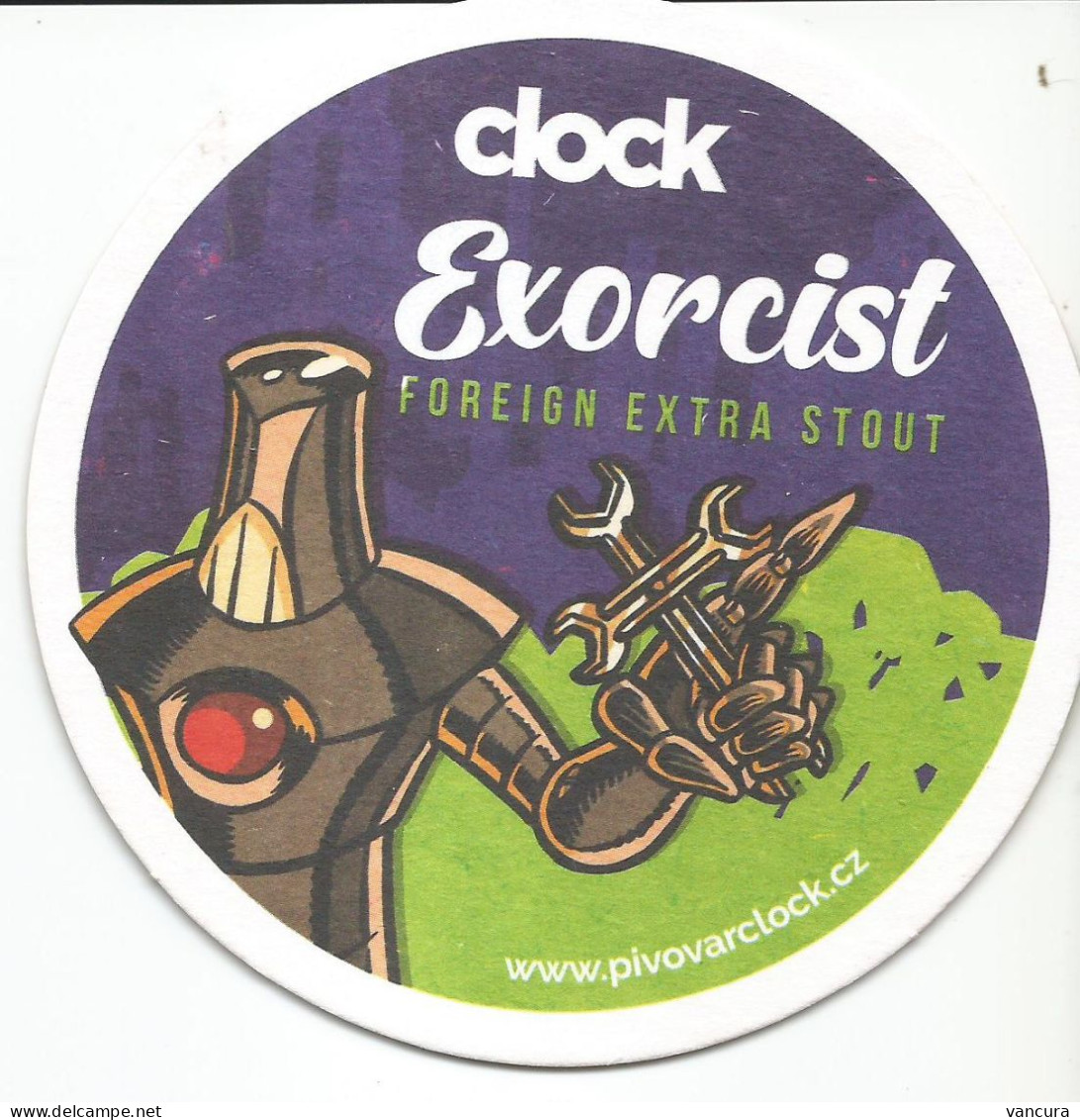 Czech Republic Clock Brewery Exorcist 2023 - Bierdeckel