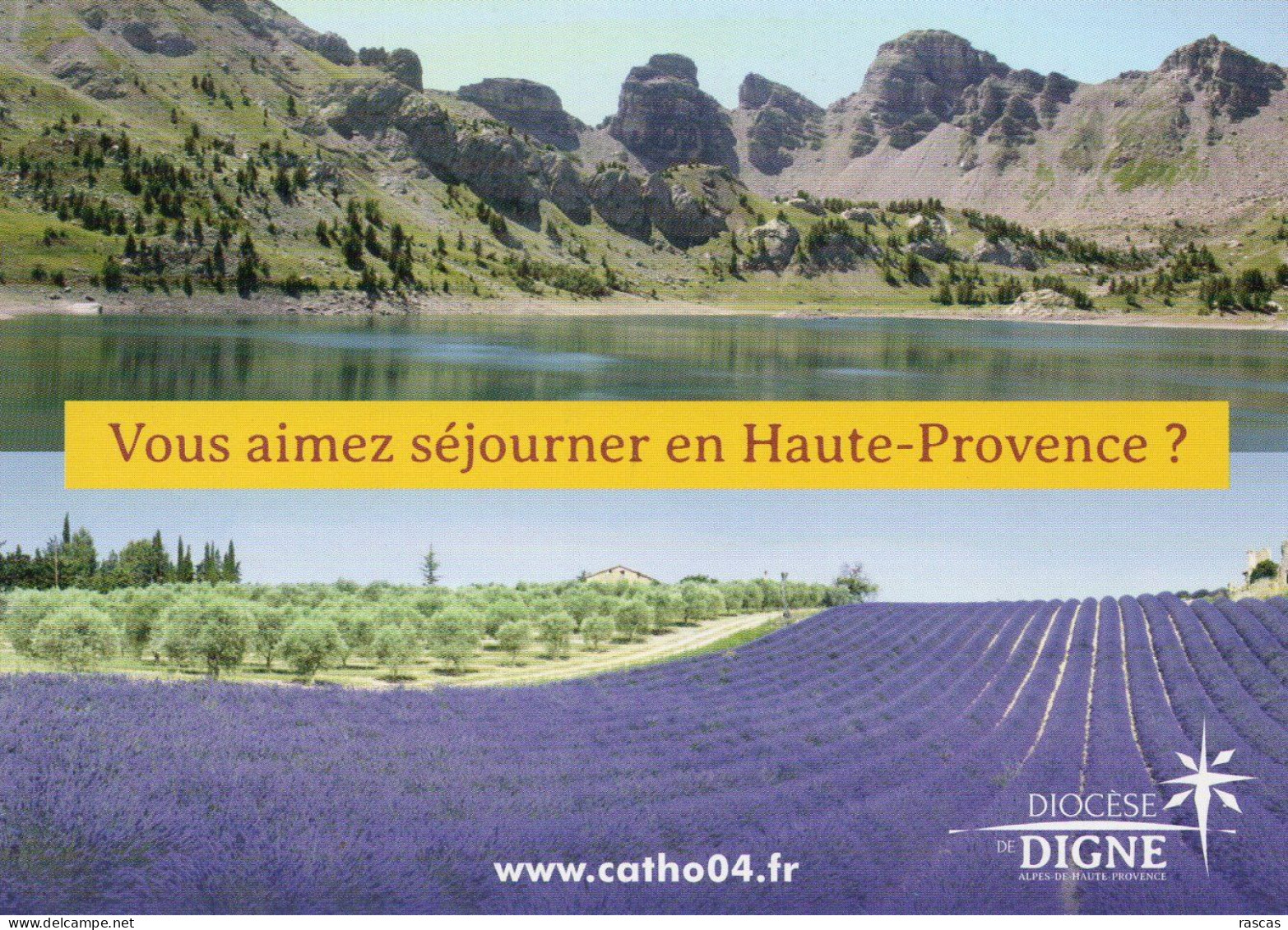 CPM - R - ALPES DE HAUTE PROVENCE - DIOCESE DE DIGNE - VOUS AIMEZ SEJOURNER EN HAUTE PROVENCE ? - Other & Unclassified