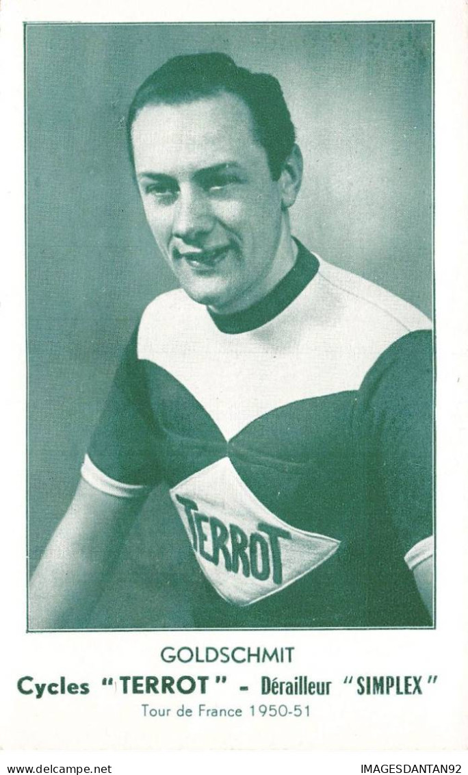 CYCLISME #FG57078 CYCLES TERROT DERAILLEUR SIMPLEX GOLDSCHMIT TOUR DE FRANCE 1950/1951 - Wielrennen