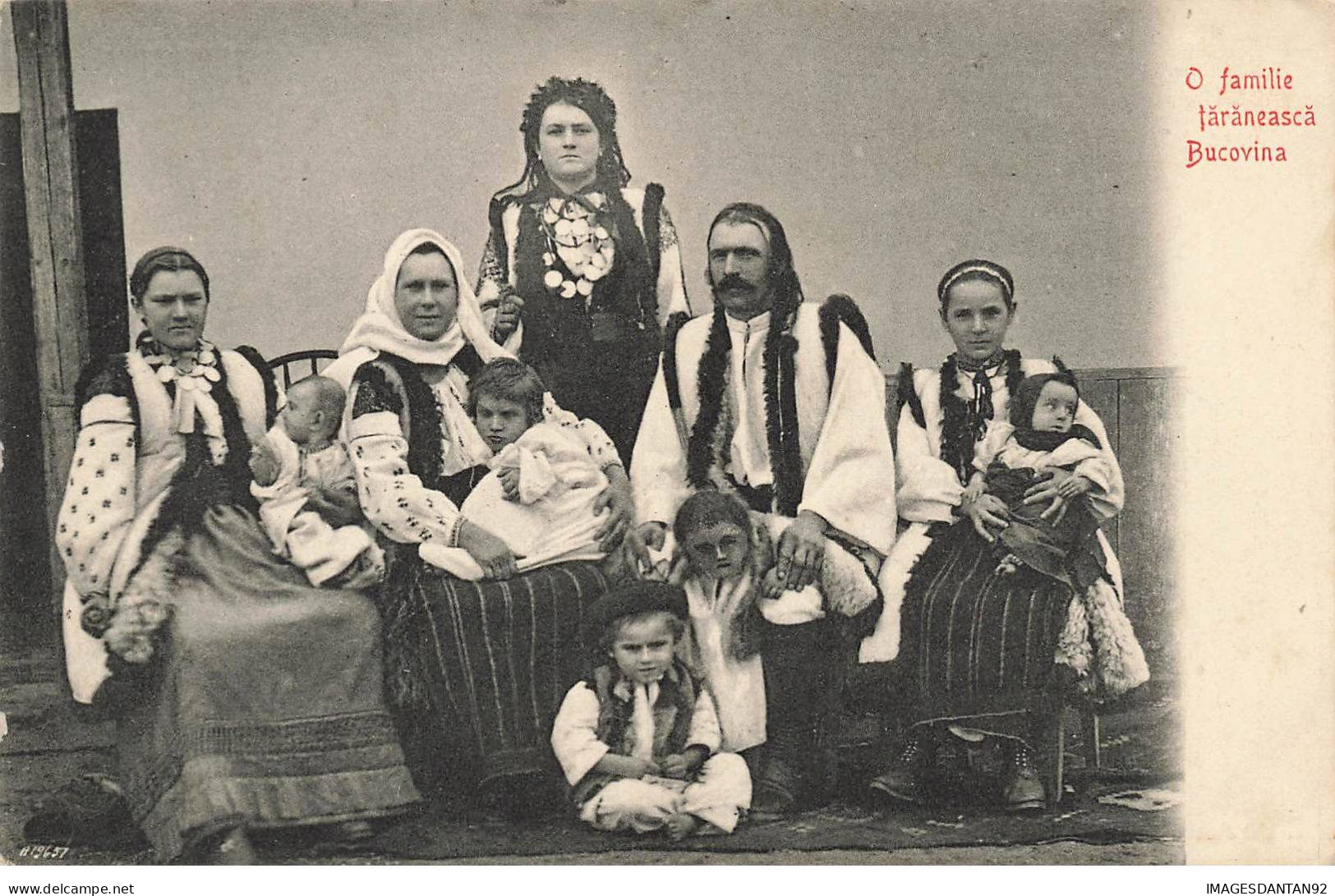 ROUMANIE #FG57031 O FAMILIE TARANEASCA BUCOVINA - Roumanie