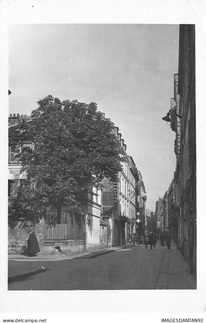 75019 PARIS #FG56576 RUE DS ANNELETS CARTE PHOTO SERVICE TECHNIQUE PLAN 1943 - District 19