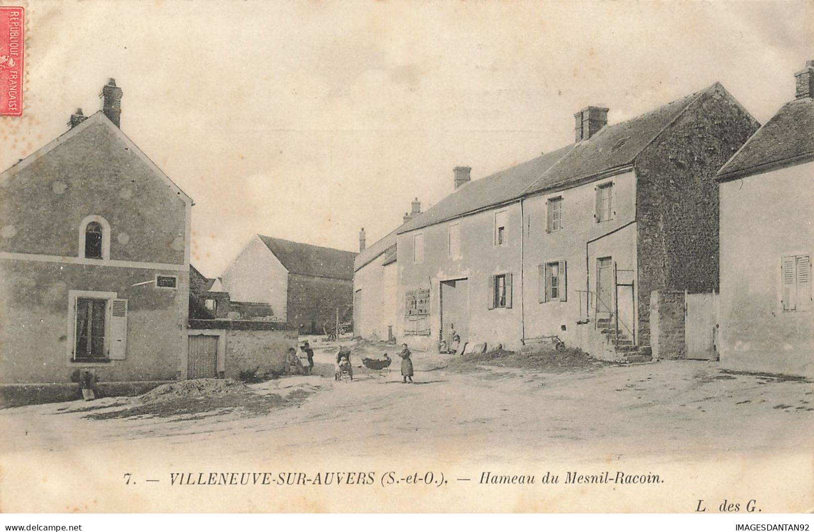 91 VILLENEUVE SUR AUVERS #FG56589 HAMEAU DE MESNIL RACOIN - Altri & Non Classificati