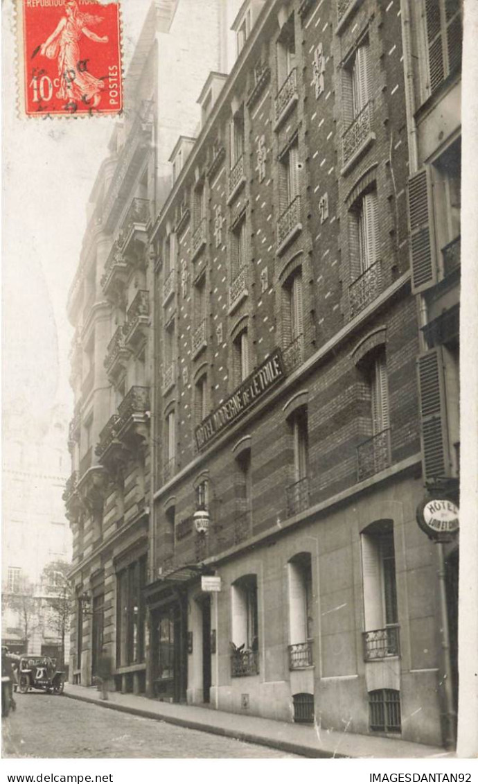 75008 PARIS #FG56566 HOTEL MODERNE RUE DE L ETOILE CARTE PHOTO - Distrito: 08