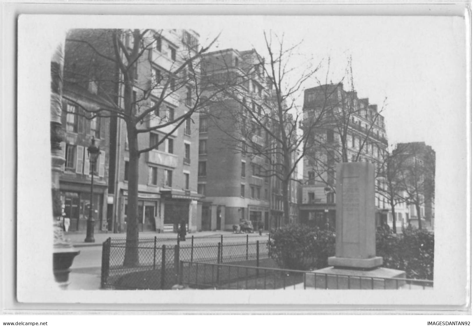75012 PARIS #FG56625 RUE SIBUET ET ANGLE BOULEVARD PERIPHERIQUE CARTE PHOTO SERVICE TECHNIQUE PLAN 1942 - Distretto: 12