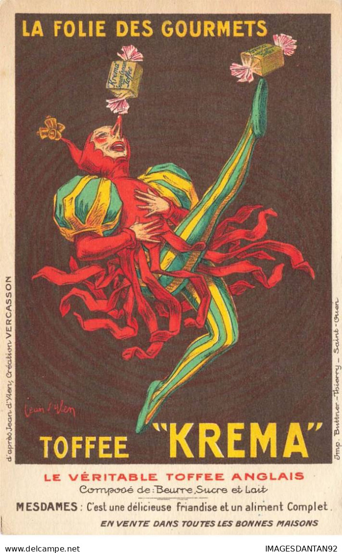 PUBLICITE #FG56718 TOFFEE KREMA CLOWN JONGLEUR - Publicité