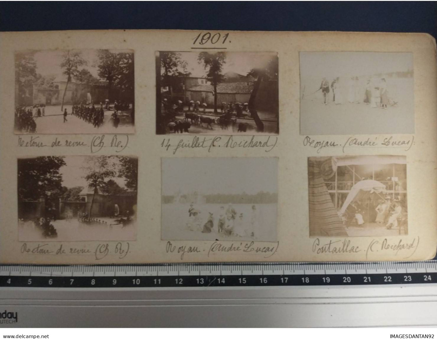 LOT 15 PHOTOS DPT 17 #FG56815 ROYAN PONTAILLAC VERS 1900 - Alte (vor 1900)