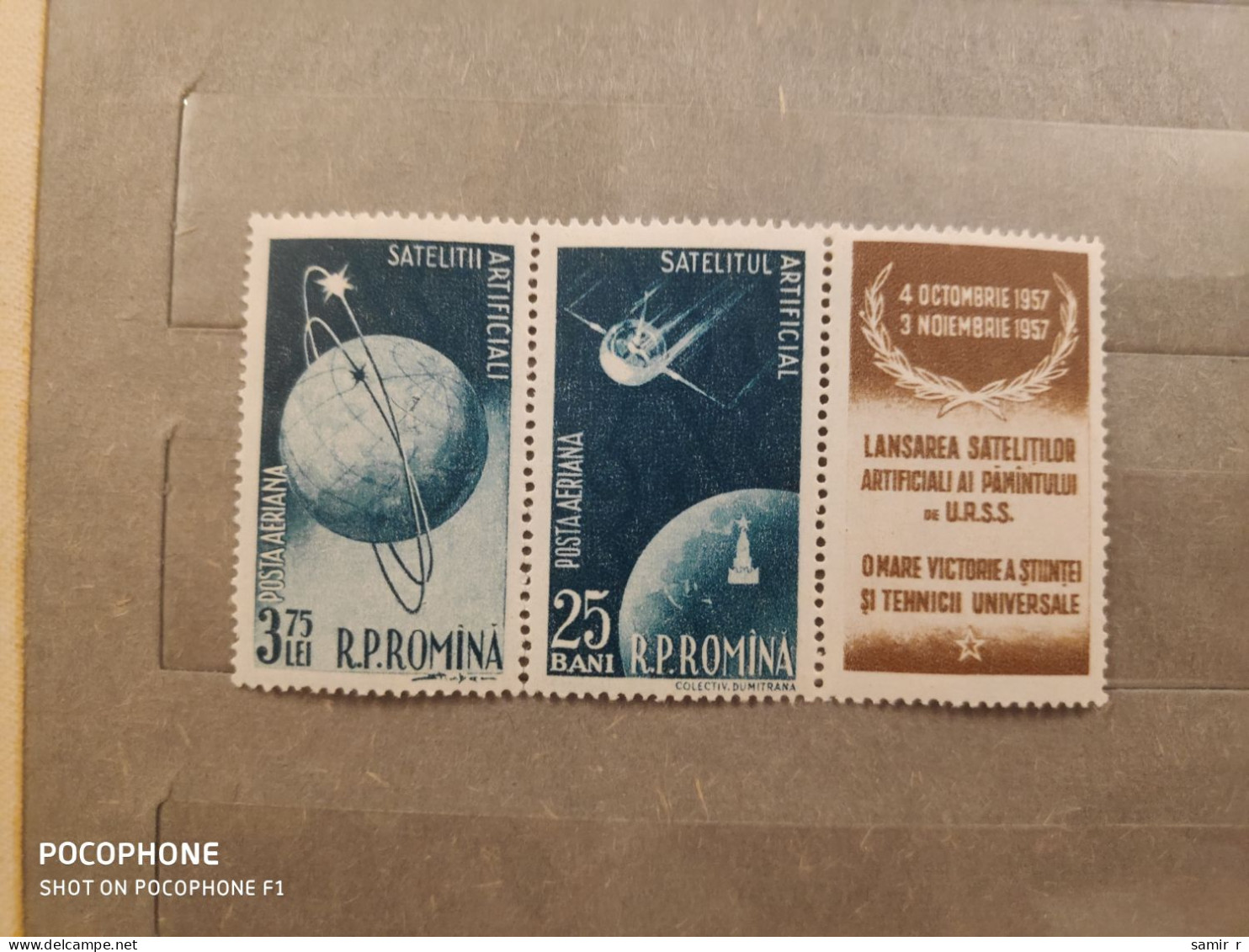 1957	Romania	Space (F92) - Nuovi