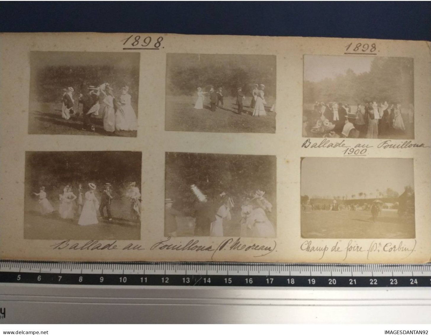 LOT 14 PHOTOS DPT 79 #FG56816 SAUZE FOUILLOUX SAINT MAIXENT CHAUBERT VERS 1900 - Old (before 1900)