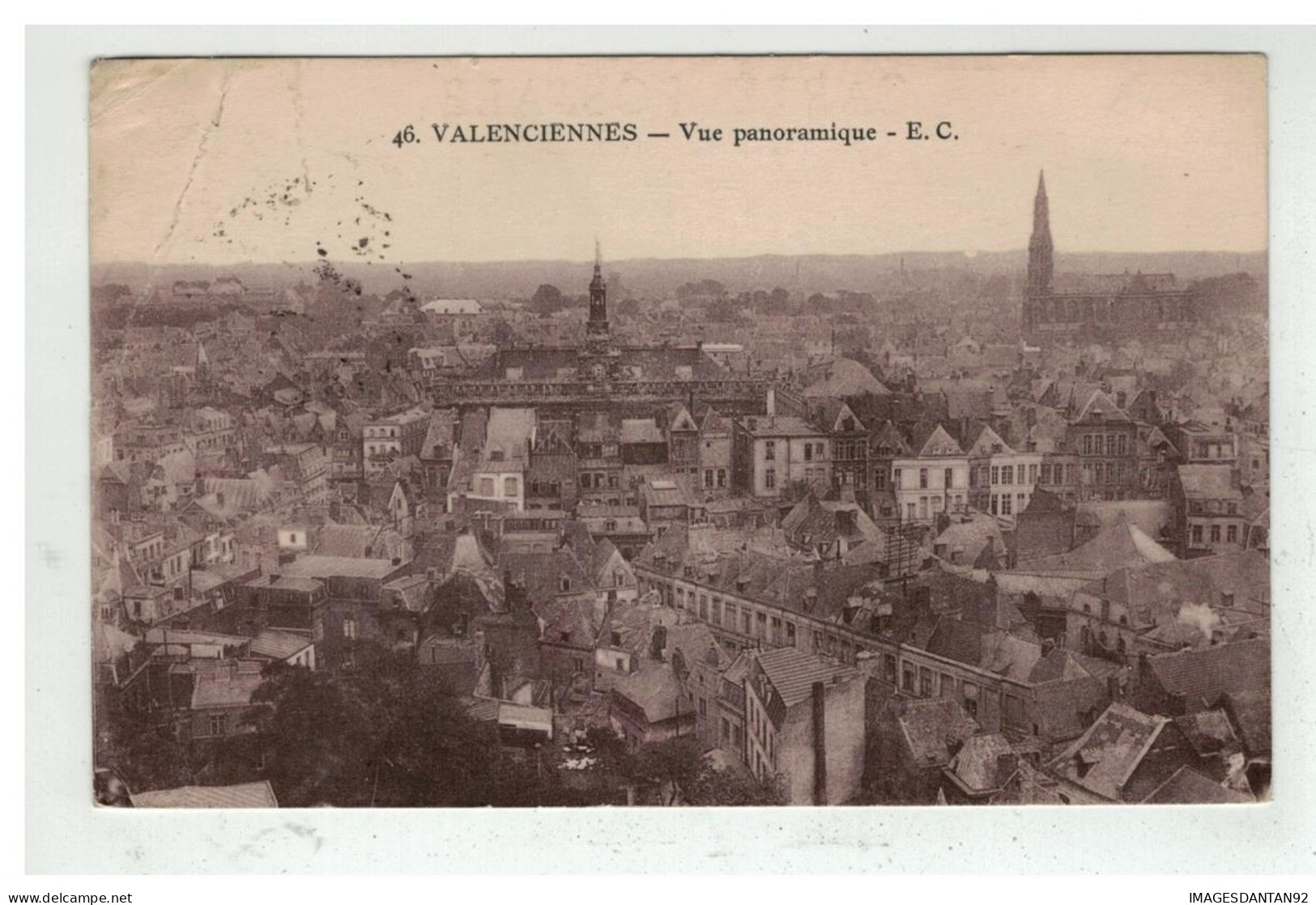 59 VALENCIENNES VUE PANORAMIQUE NÂ° 46 - Valenciennes