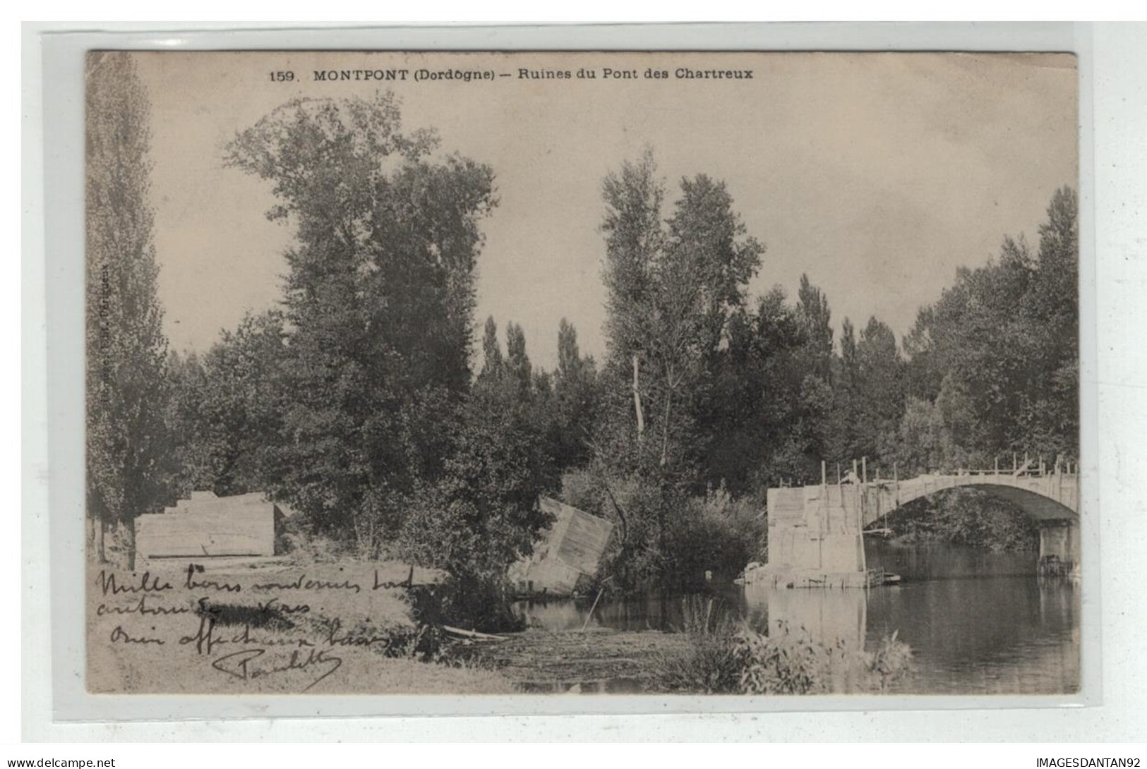 24 MONTPONT RUINES DU PONT DES CHARTREUX NÂ° 159 - Sonstige & Ohne Zuordnung