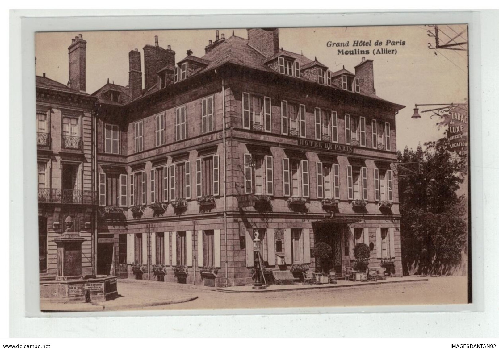 03 MOULINS GRAND HOTEL DE PARIS - Moulins