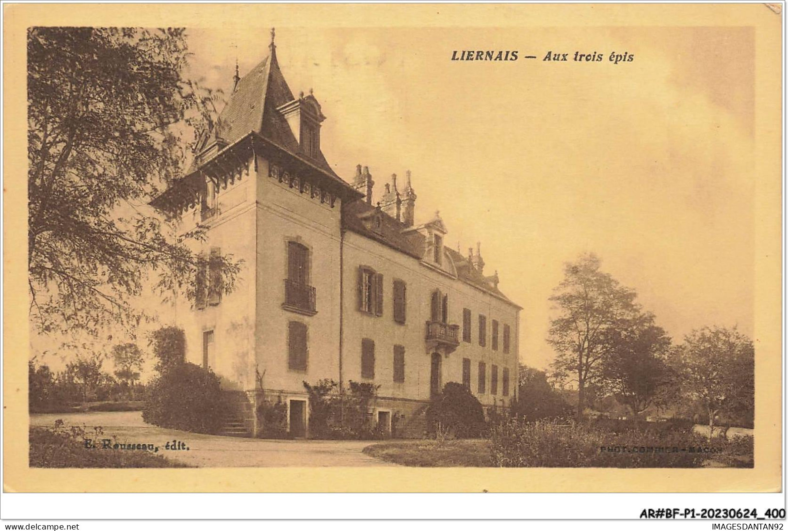 AR#BFP1-21-0201 - LIERNAIS - CHATEAU Aux Trois épis - Other & Unclassified