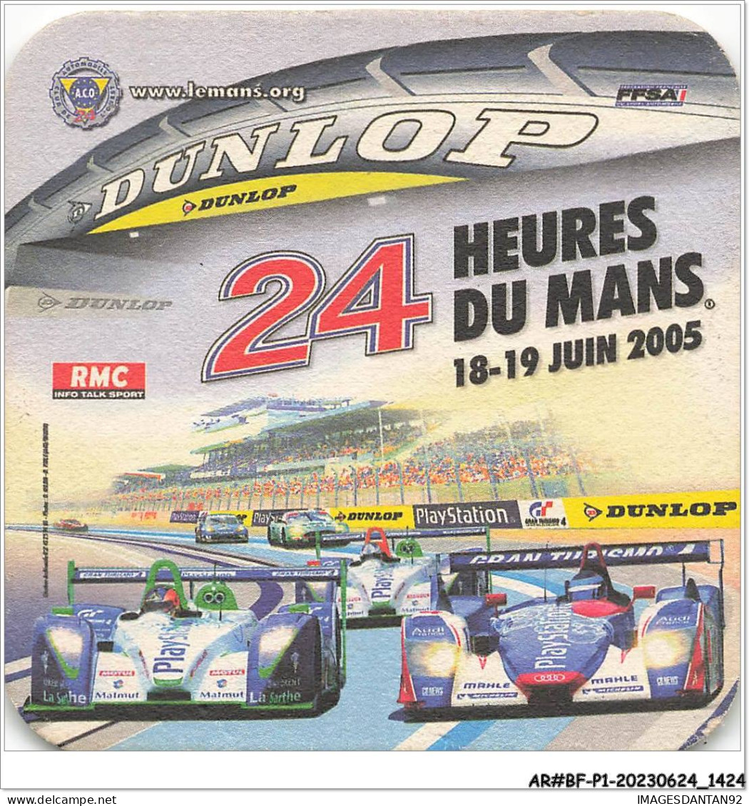 AR#BFP1-72-0712 - Le MANS - DESSOUS DE VERRE 24 Heures Du Mans - 18-19 Juin 2005 - Format 9,5 X 9,4 Cm - Le Mans