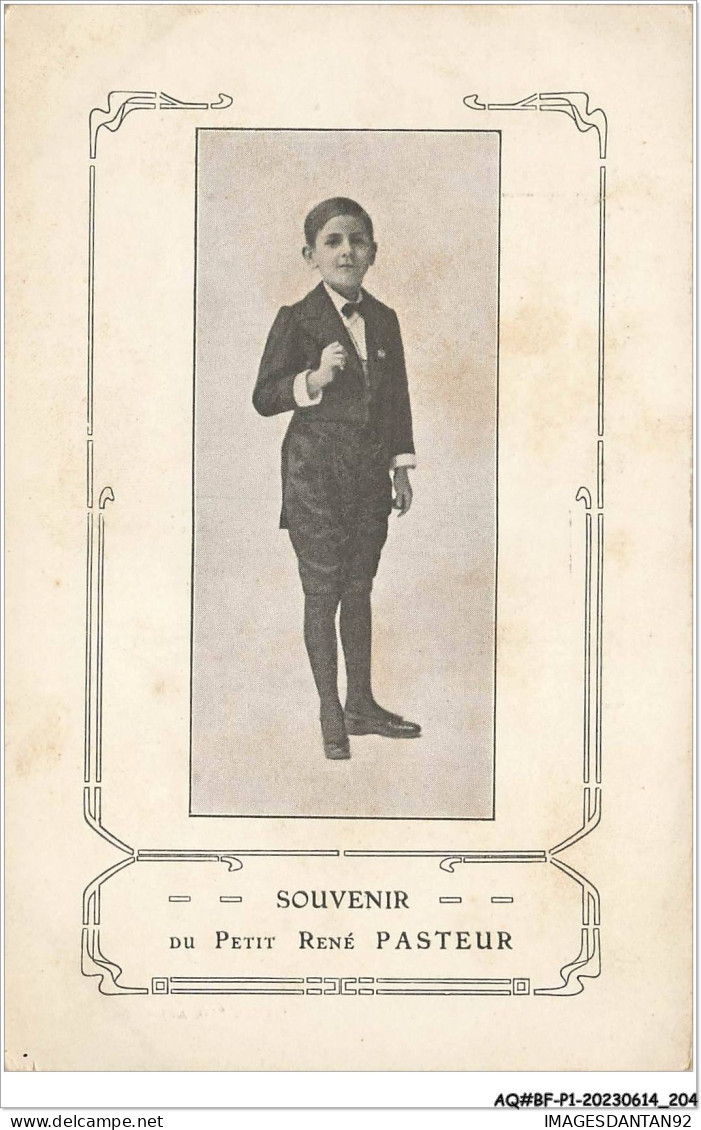 AQ#BFP1-BELGIQUE-0102 - BRUXELLES Souvenir Du Petit René Pasteur - Violoniste - Famous People