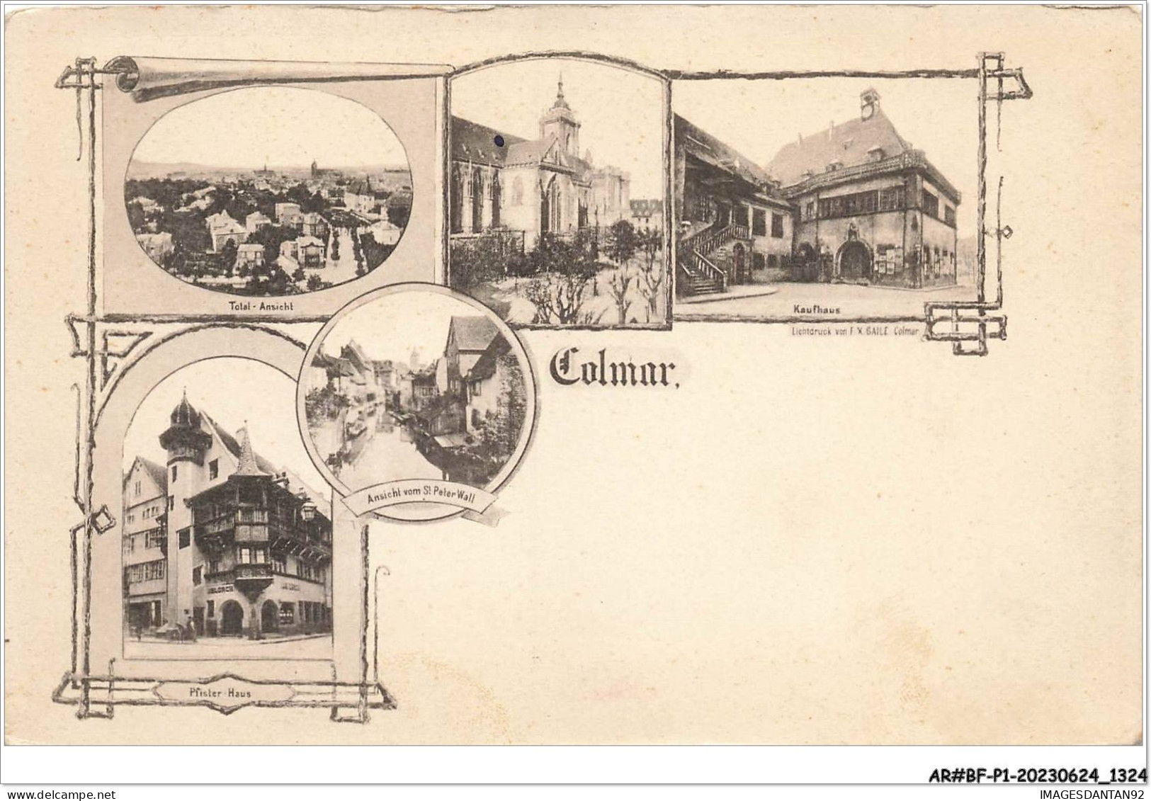 AR#BFP1-68-0663 - COLMAR - Multi-vues TYPE GRUSS - Colmar