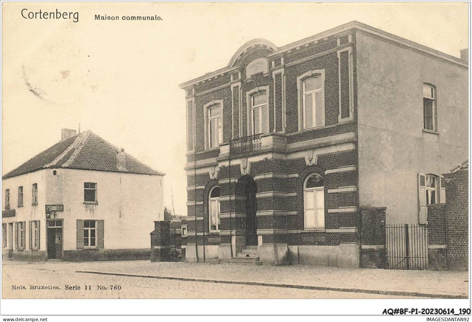 AQ#BFP1-BELGIQUE-0096 - CORTENBERG - Maison Communale NELS PUBLICITE - Autres & Non Classés