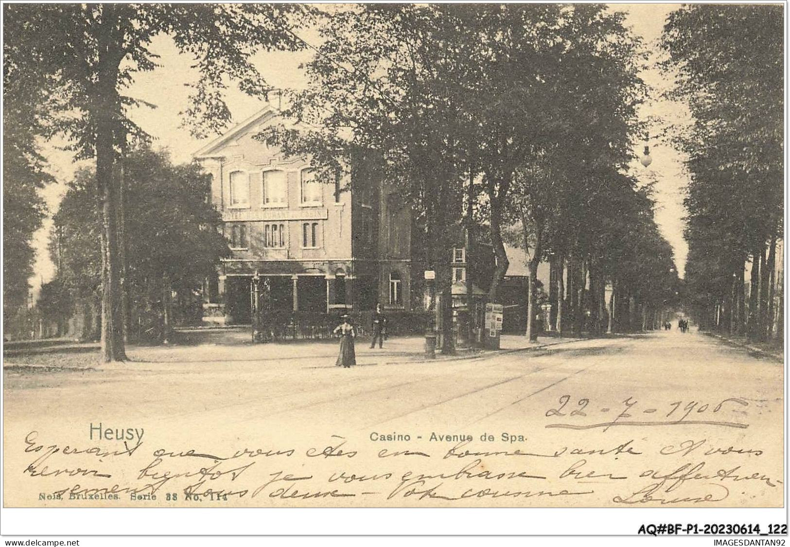 AQ#BFP1-BELGIQUE-0062 - HEUSY - Casino - Avenue De Spa NELS - Beyne-Heusay