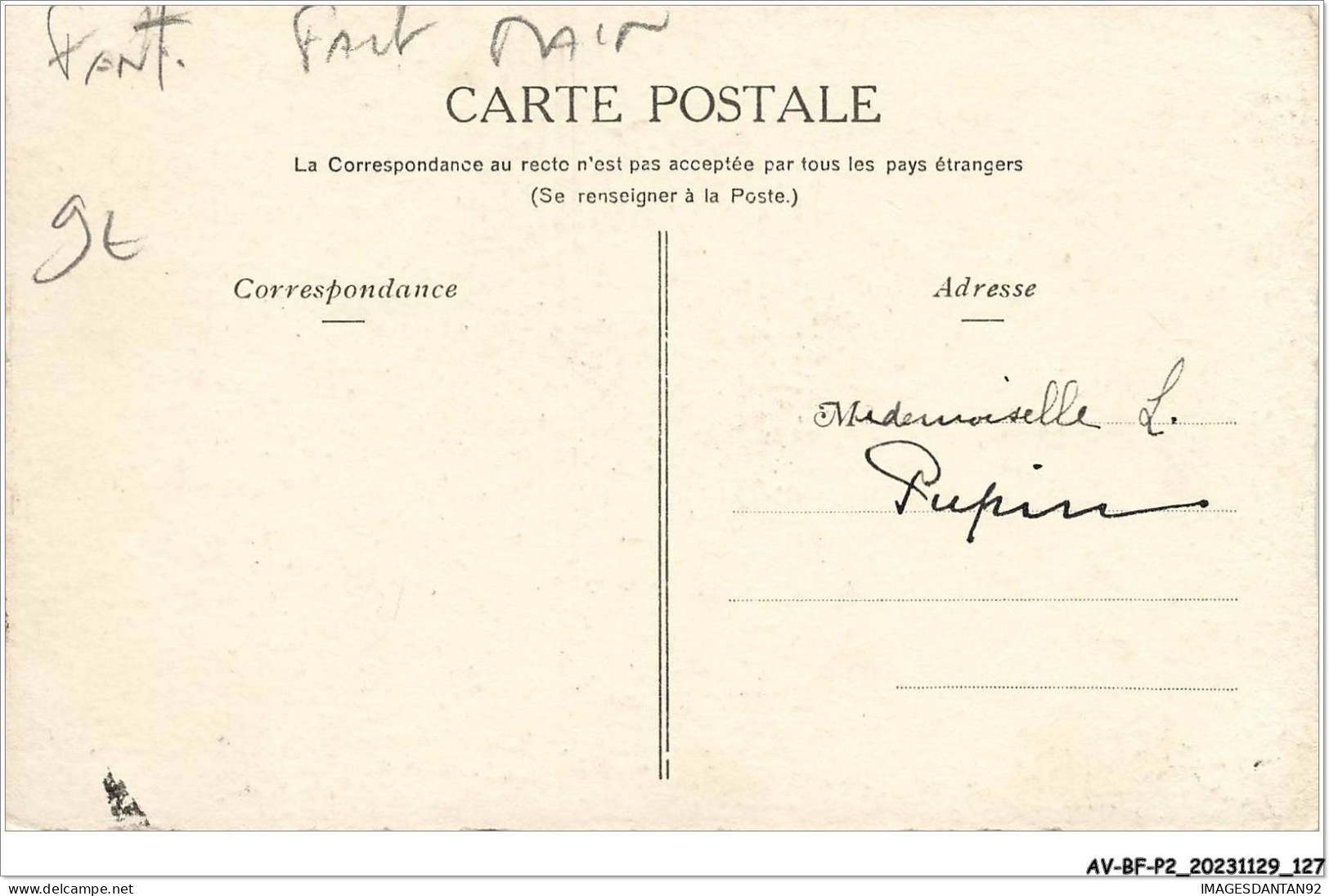 AV-BFP2-0251 - FANTAISIE - Au Son De Leur Fanfare ...  1910 - Carte Peinte à La Main - Männer