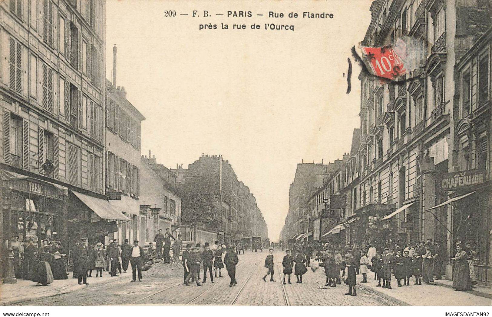 75019 PARIS #FG56476 RUE DE FLANDRE PRES RUE DE L OURCQ - District 19