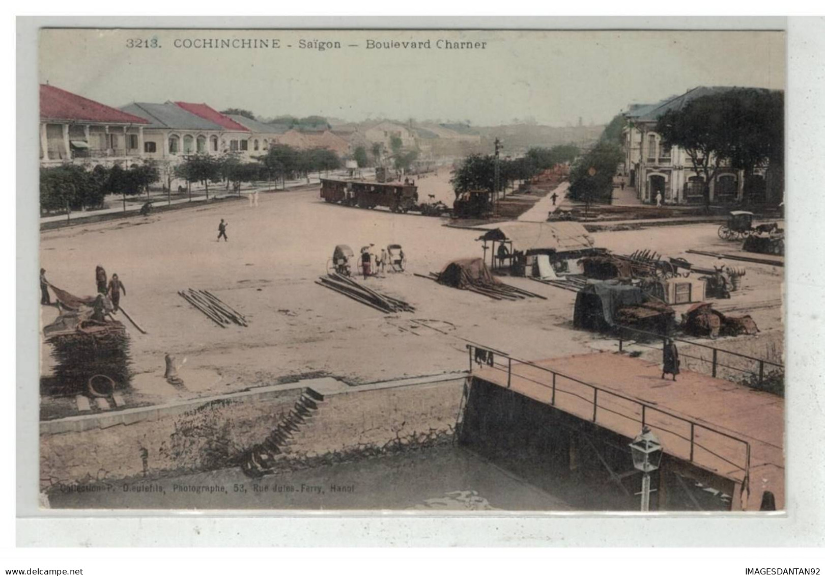 TONKIN INDOCHINE VIETNAM SAIGON #18657 COCHINCHINE SAIGON BOULEVARD CHARNER - Viêt-Nam
