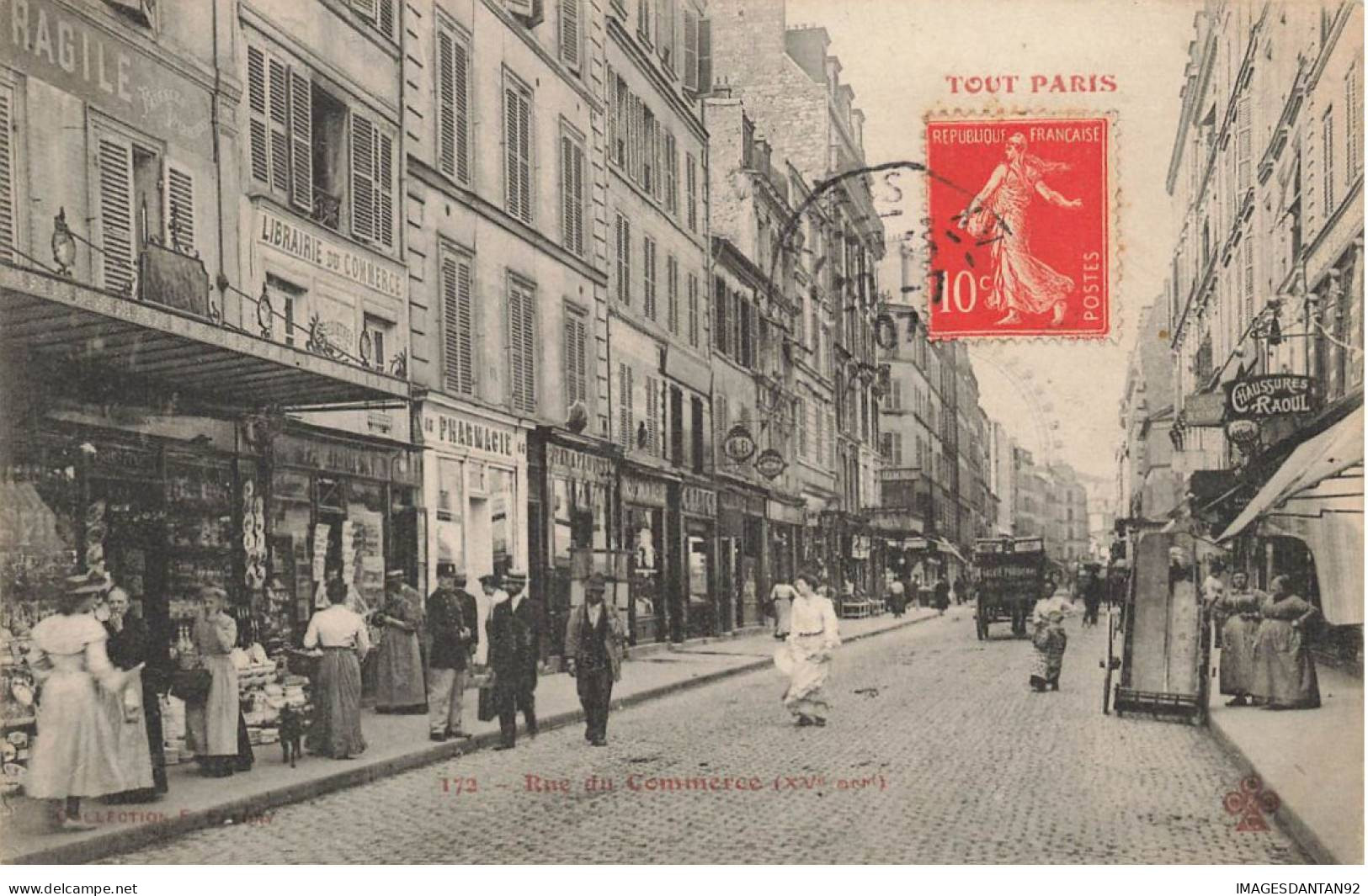 75015 TOUT PARIS #FG56470 RUE DU COMMERCE - Arrondissement: 15